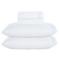Jogo De Cama Lençol Casal Eclipse 4 Peças - Branco - 100% Poliéster - 1