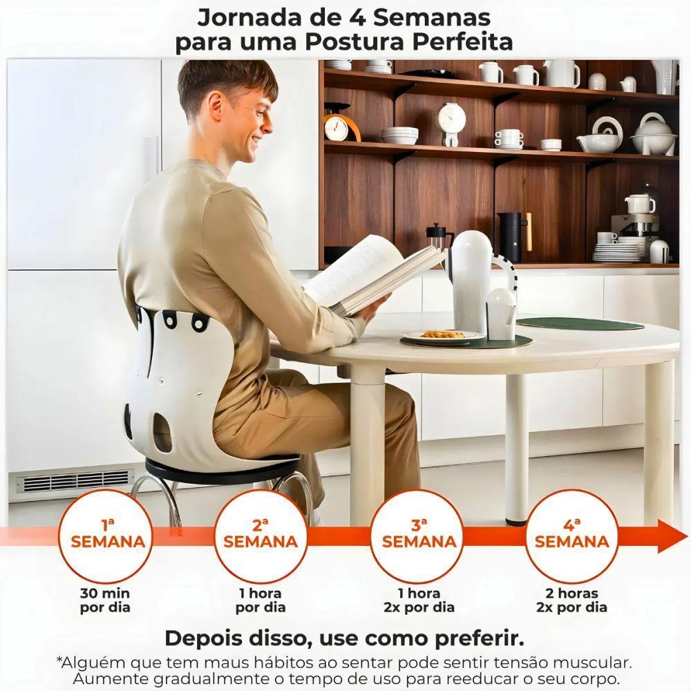 Almofada De Apoio Lombar Cadeira Correção De Coluna Gg - Cin - 4