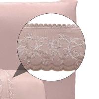 Jogo De Cama Lençol Casal Top Line 4 Peças - Rosê - 100% Poliéster - 2