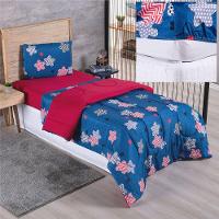 Kit Coordenado Edredom Com Lençol Solteiro Alegria - Star - 100% Poliéster - 1