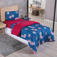 Kit Coordenado Edredom Com Lençol Solteiro Alegria - Star - 100% Poliéster - 2