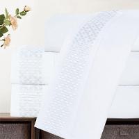 Jogo De Cama Lençol King Eclipse 4 Peças - Branco - 100% Poliéster - 3