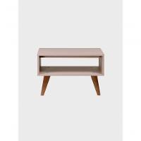 Mesa De Centro Retro 60cm Mdf Rosa - On Móveis - 2