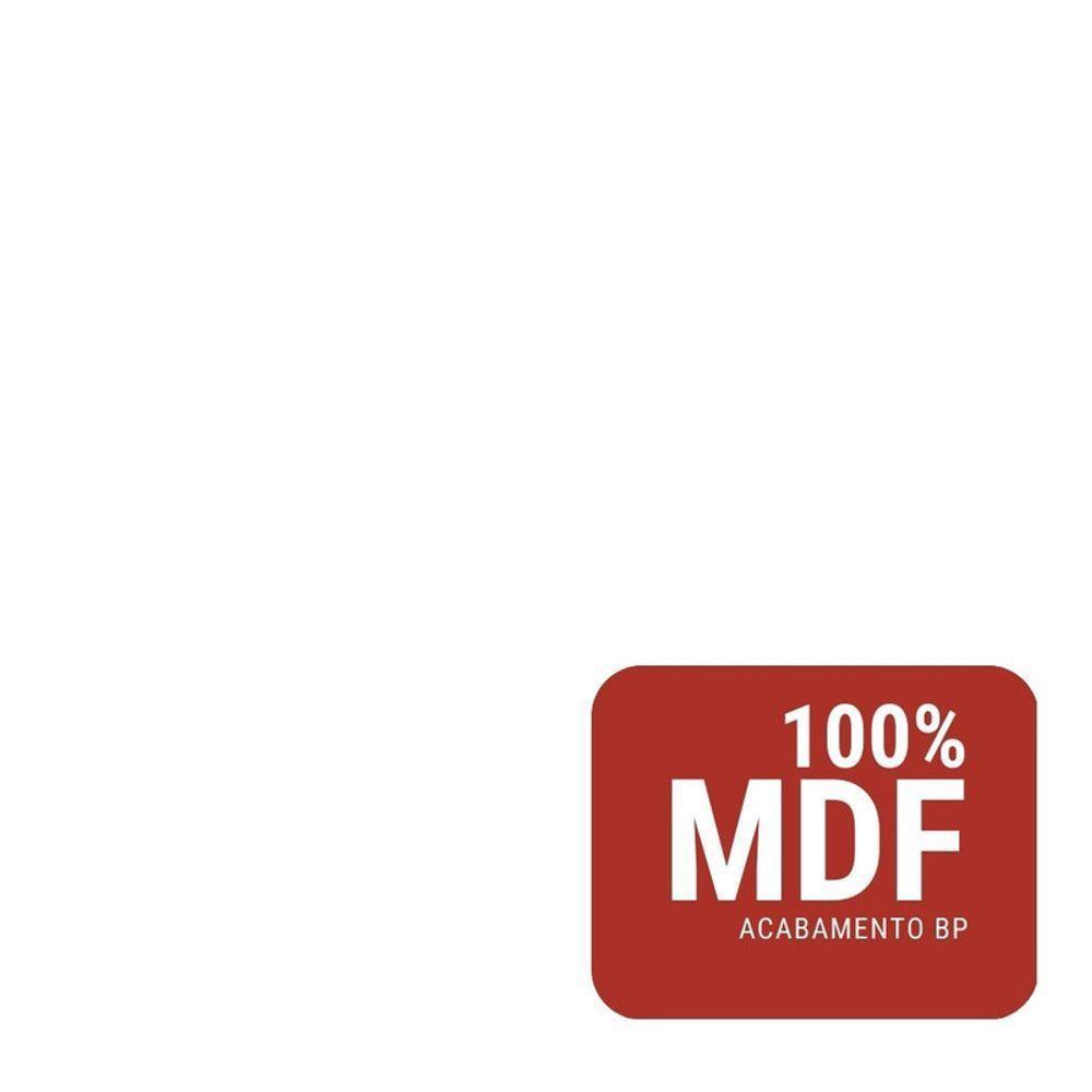 Espelho Para Banheiro Com Led 80cm Mdf Freijó- On Móveis - 5