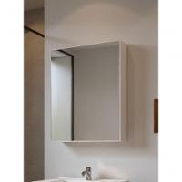 Gabinete Para Banheiro Com Cuba E Armario 60cm Mdf Freijo Com Branco Paris - On Móveis - 6