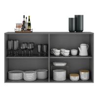 Aparador Buffet Com Espelho Vegas Grafite