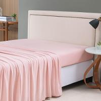Lençol De Cima Avulso Minimal Liso Queen 01 Peça Malha 100% Algodão - Rose - 1