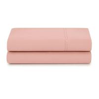 Lençol De Cima Avulso Minimal Liso Queen 01 Peça Malha 100% Algodão - Rose - 3