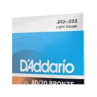 Encordoamento Violão Aço .012-.053 80-20 Bronze Ej11 D Addario - 3