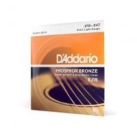 Encordoamento Violão Aço .010-.047 Phosphor Bronze Ej15 D - 2