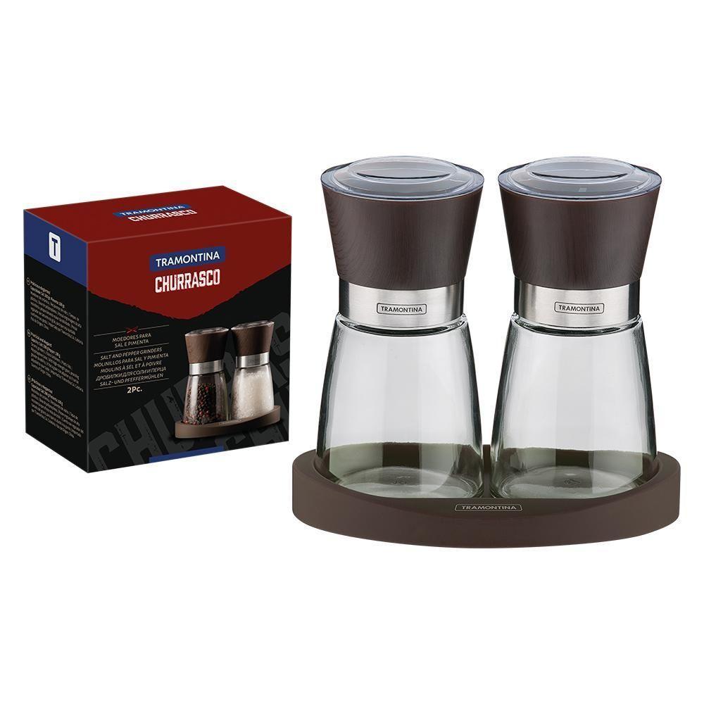 Panela Turim Alumínio Antiaderente 18cm 1,4l Ptc + Moedor De Sal E Pimenta Churrasco - Tramontina - 6