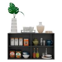 Aparador Buffet 4 Portas Viena Preto/natural - 2