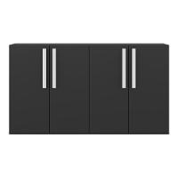 Aparador Buffet 4 Portas Viena Preto/branco - 3