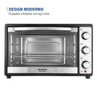 Forno Elétrico De Bancada FR-52 1800W 52 Litros Mondial Preto 110V - 2