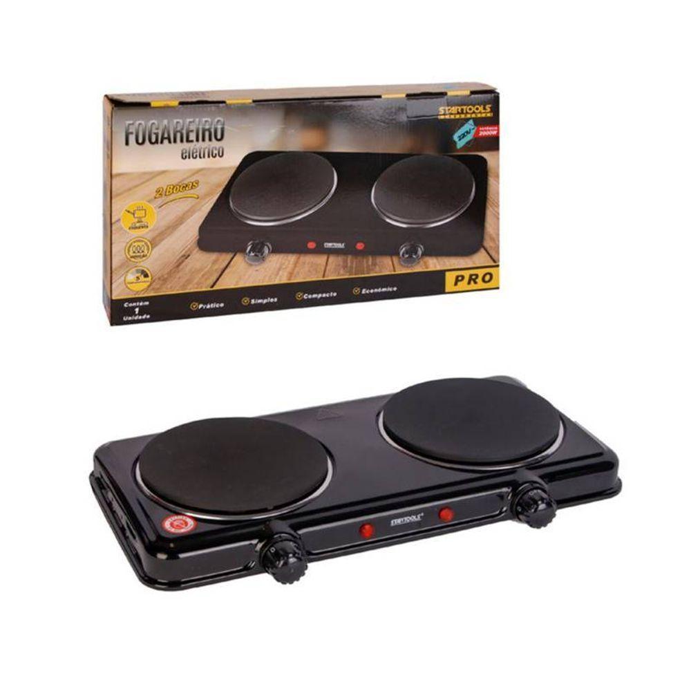 Fogão Elétrico Portátil 02 Bocas Indução Potência 2000w 220V - 3