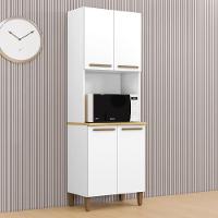 Paneleiro Romano 4 Portas Branco Arte Móveis - 2