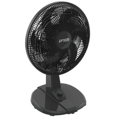 Ventilador De Mesa VENT42PT 6 Pás 3 Velocidades Praxis Preto 110V