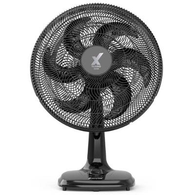 Ventilador de Mesa Amvox 130W 6 Pás 3 Velocidades Preto 220V