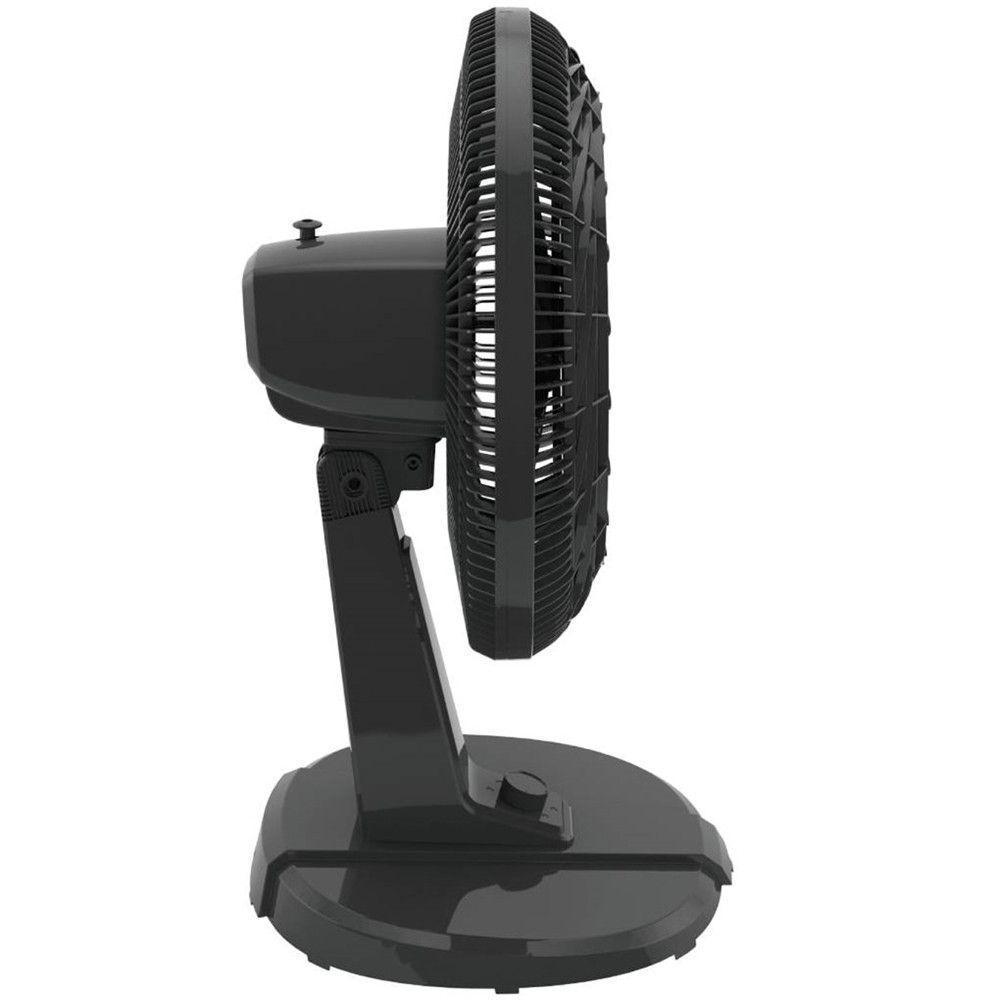 Ventilador De Mesa VENT42PT 6 Pás 3 Velocidades Praxis Preto 220V - 3