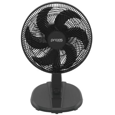 Ventilador de Mesa Praxis 138W 6 Pás 3 Velocidades Preto 220V