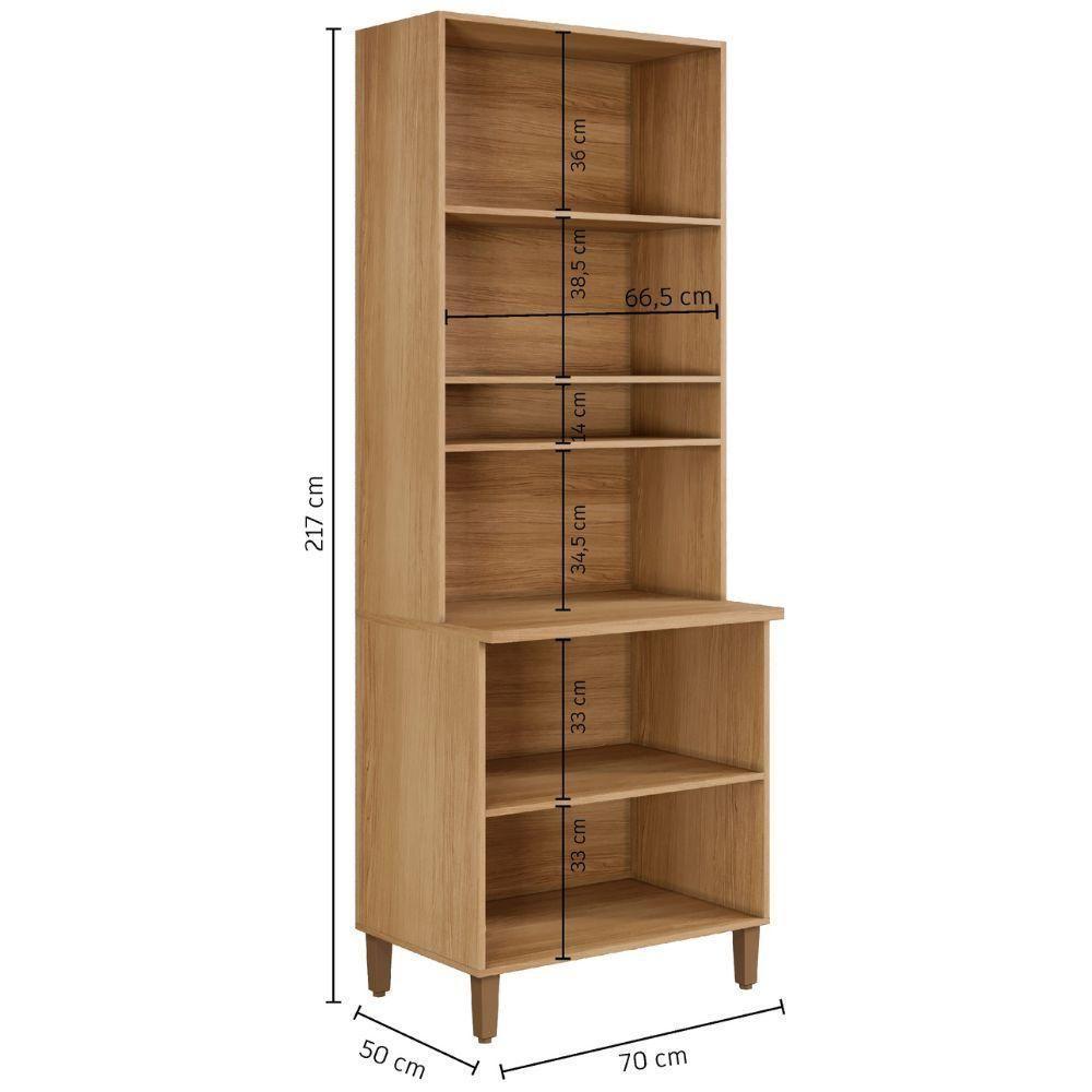 Paneleiro Premium 4 Portas Cinamomo Off White Arte Móveis - 3