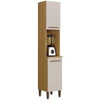 Paneleiro Platina 2 Portas Cinamomo Off White Arte Móveis - 1