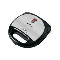 Sanduicheira E Grill Britania Crome Inox Preta 220V - 1