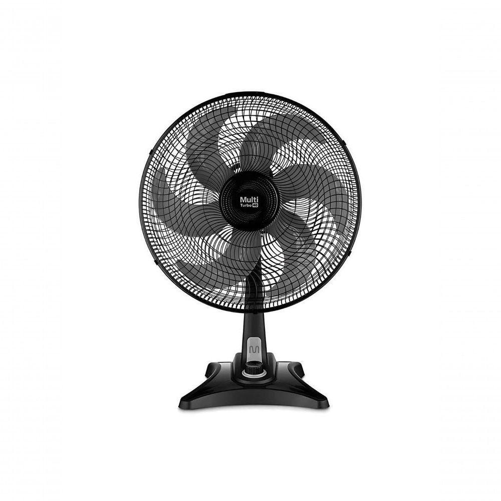 Ventilador De Mesa Multilaser Vl401 Multi Turbo 40 135w 40cm Preto - 127v - 1