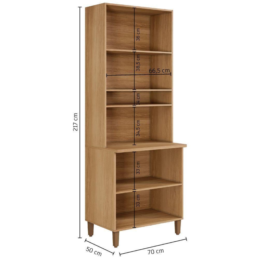 Paneleiro Premium 4 Portas Cinamomo Grafite Arte Móveis - 3