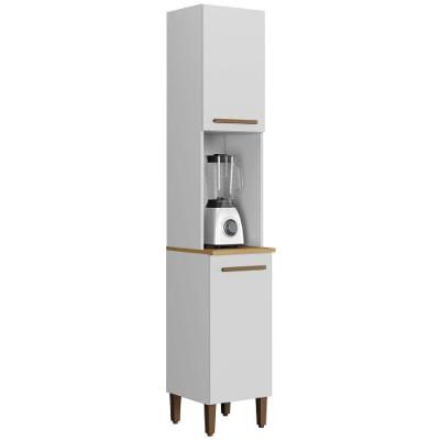 Paneleiro Platina 2 Portas Branco Arte Móveis