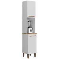 Paneleiro Platina 2 Portas Branco Arte Móveis - 1