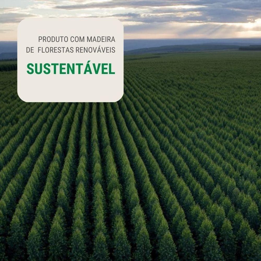 Gabinete Para Banheiro Com Tampo Cuba E Espelheira 60cm Retro Mdf Grafite Milano - On Móveis - 10