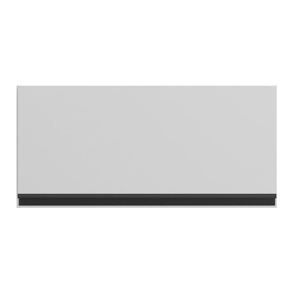 Armário Aéreo Cozinha 70 Cm 1 Porta Mp3681.964 Branco/preto - 2