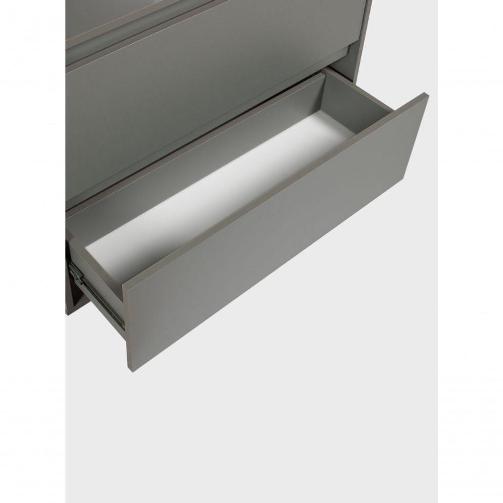 Gabinete Para Banheiro Com Cuba 80cm Mdf Verde Dubai - On Móveis - 3