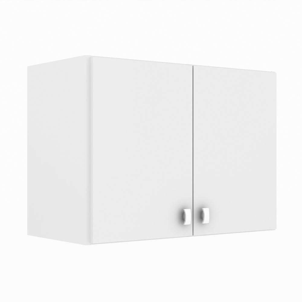 Armário Aéreo Multiuso 63 Cm Com 2 Portas Cr30002 Branco - 1