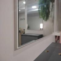 Espelho Para Banheiro 80cm Mdf Branco Dubai - On Móveis - 8