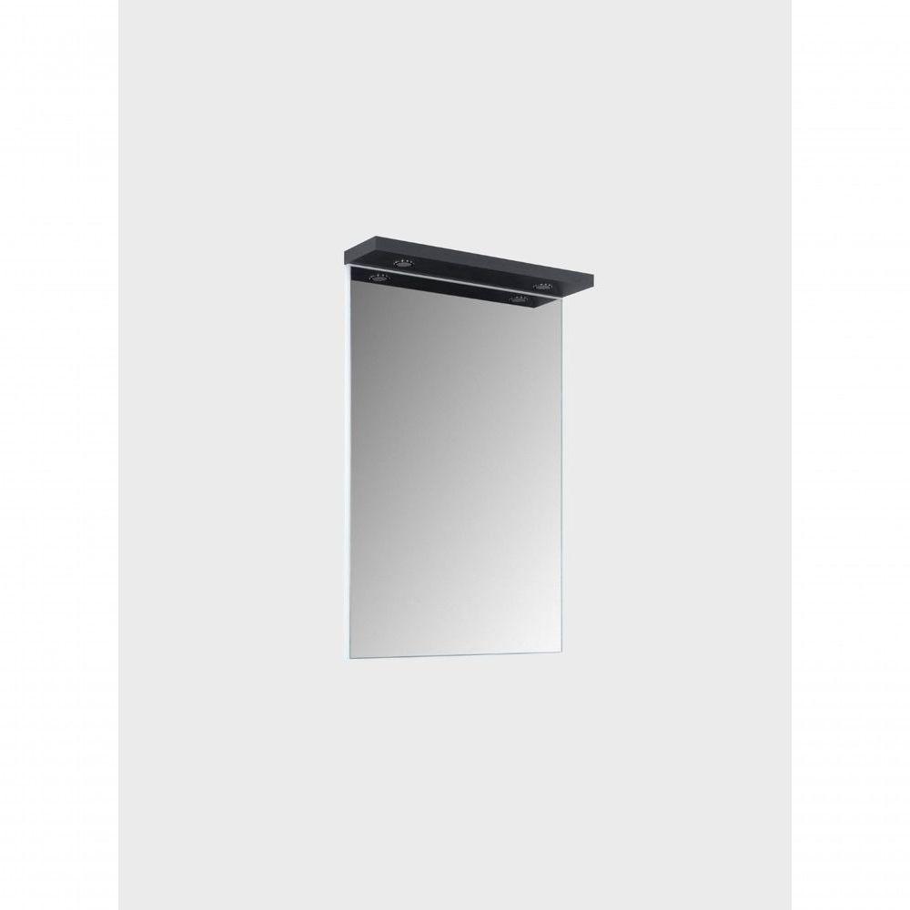 Espelho Para Banheiro Com Led 60cm Mdf Grafite - On Móveis - 10