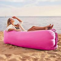 Sofá Inflável De Ar Portátil Puff Impermeável Praia Camping - 2