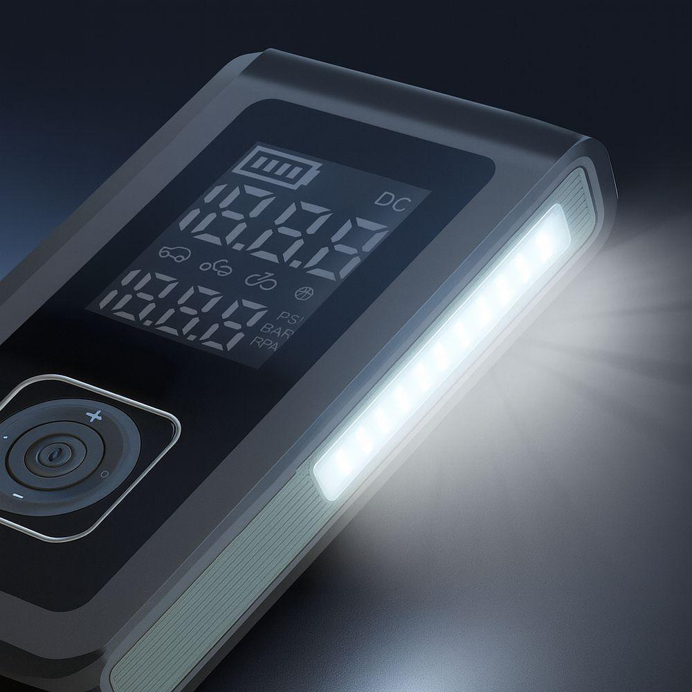 Auxiliar De Partida De Emergência E Compressor De Ar - 5