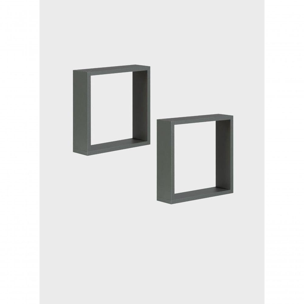 Kit De 2 Nichos 30cm Mdf Verde - On Móveis - 2