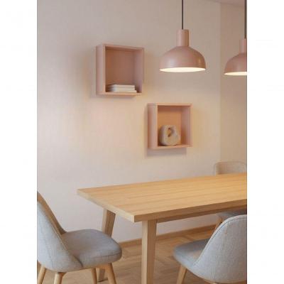 Kit De 2 Nichos 30cm Mdf Rosa - On Móveis