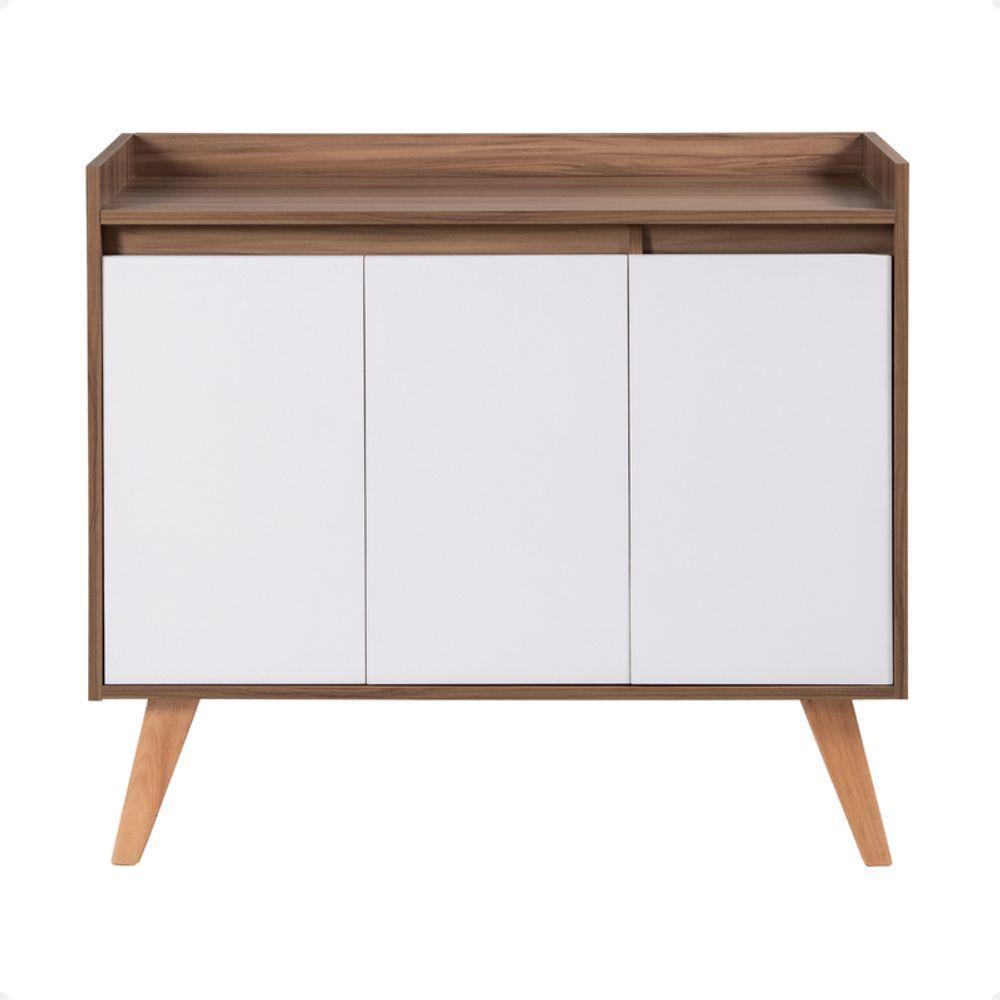 Aparador Buffet 90cm Retro Mdf Freijo Madri - On Móveis - 1
