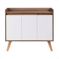 Aparador Buffet 90cm Retro Mdf Freijo Madri - On Móveis - 1