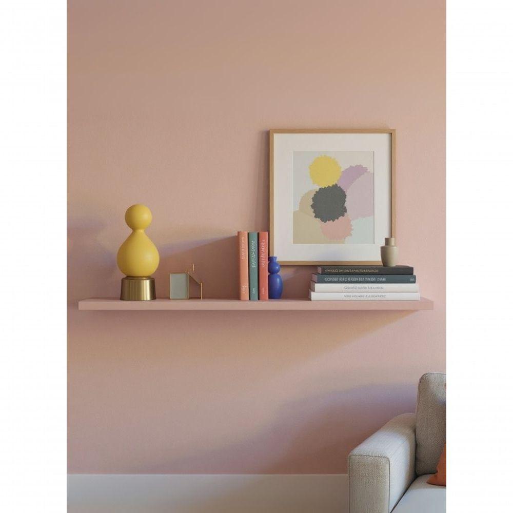 Rack Para Tv Com Prateleira 180cm Retro Mdf Rosa Dallas - On Móveis - 9