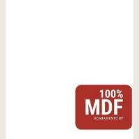 Rack Para Tv Com Prateleira 150cm Retro Mdf Branco Dallas - On Móveis - 7