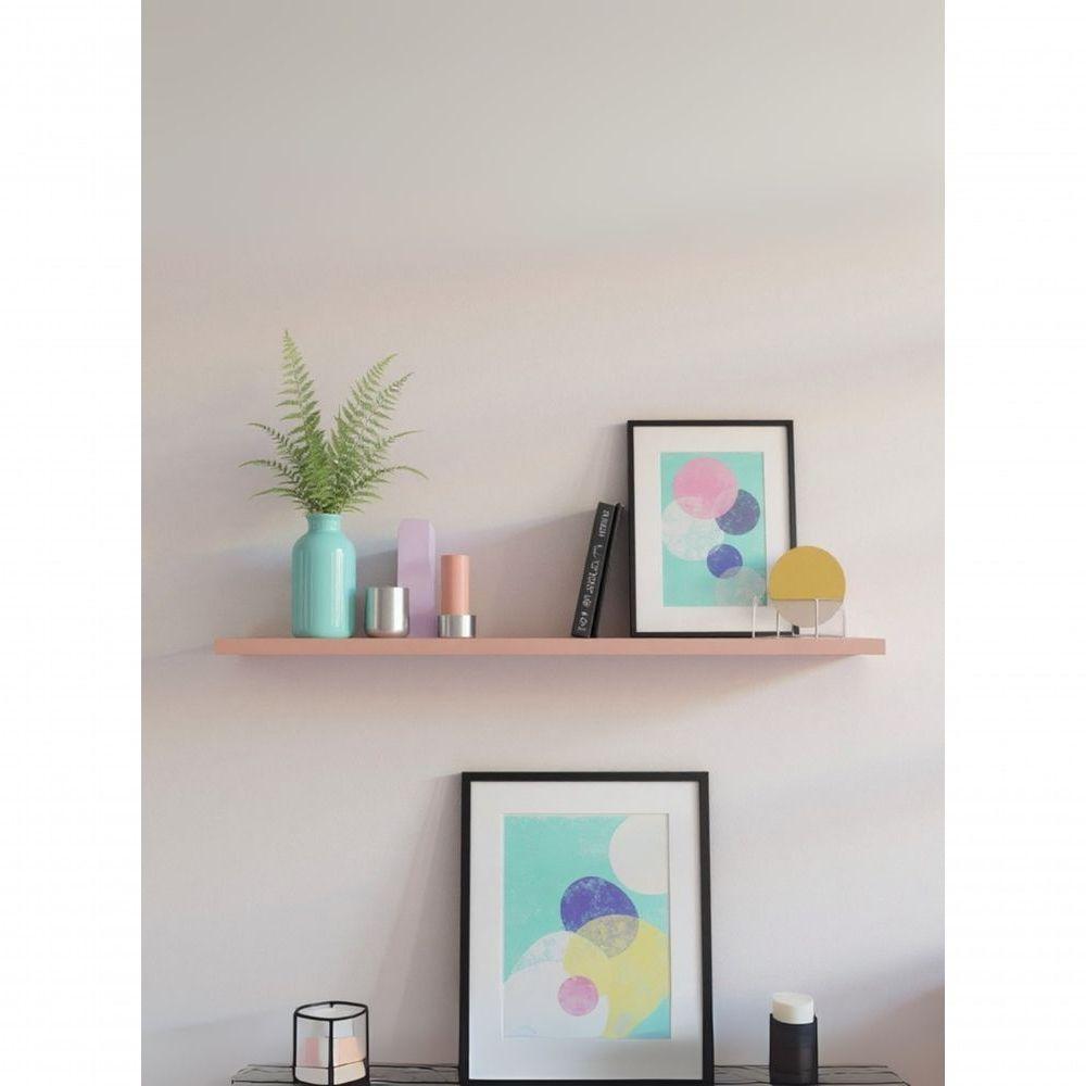 Rack Para Tv Com Prateleira 150cm Retro Mdf Rosa Dallas - On Móveis - 9