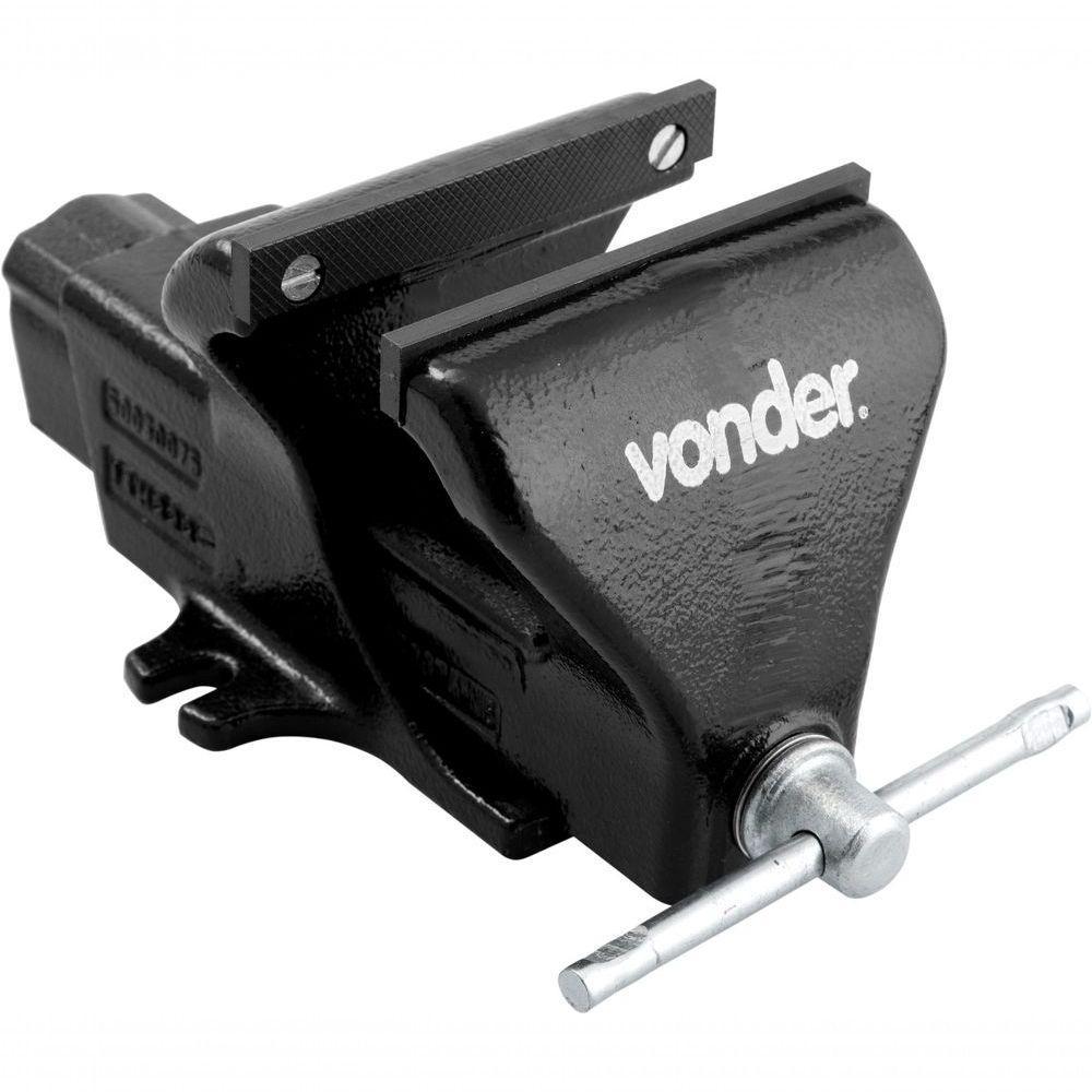 Torno Bancada Nr 5 Com Mordentes Vonder - 4