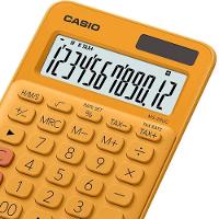 Calculadora De Mesa Casio Ms20uc 12 Dígitos Laranja - 3