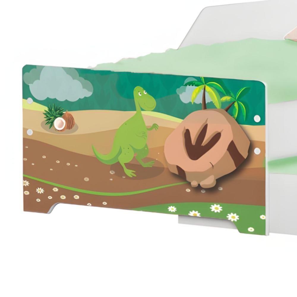 Bicama Infantil Tick Dinossauro Com Colchões - 6