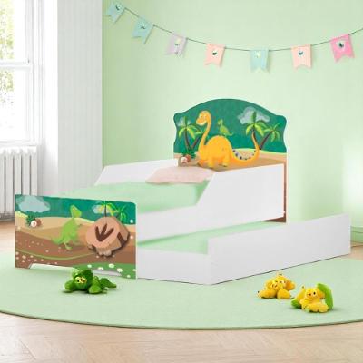 Bicama Infantil Tick Dinossauro Com Colchões